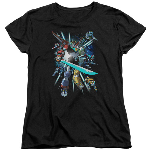 Image for Voltron: Legendary Defender Womans T-Shirt - Lions Share