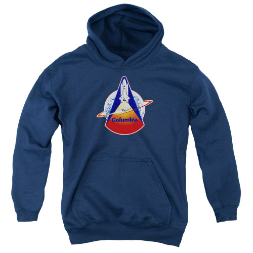 Image for NASA Youth Hoodie - STS 1 Mission Patch