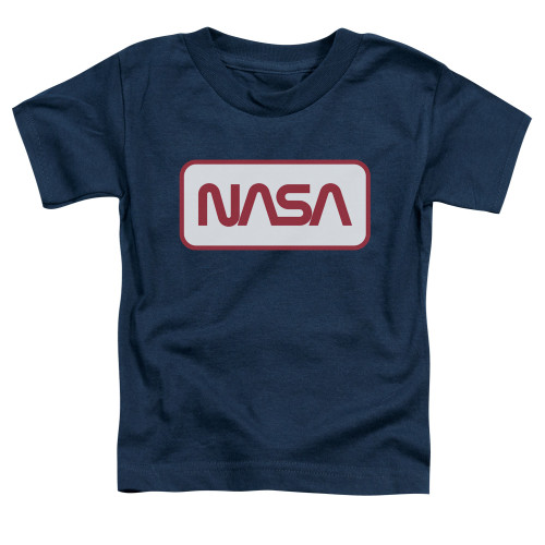 Image for NASA Toddler T-Shirt - Rectangular Logo
