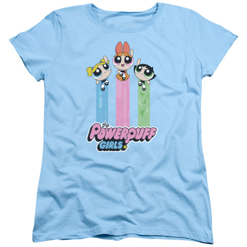 Image for The Powerpuff Girls Womans T-Shirt - Fly