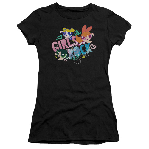 Image for The Powerpuff Girls Girls T-Shirt - Girls Rock