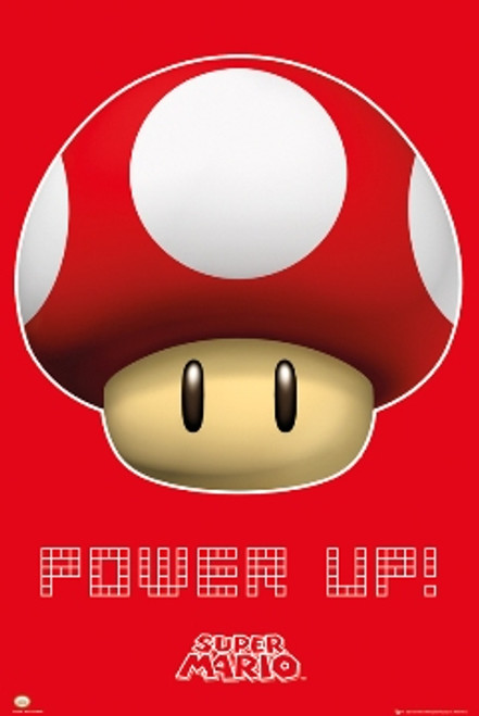 Nintendo Poster - Power Up