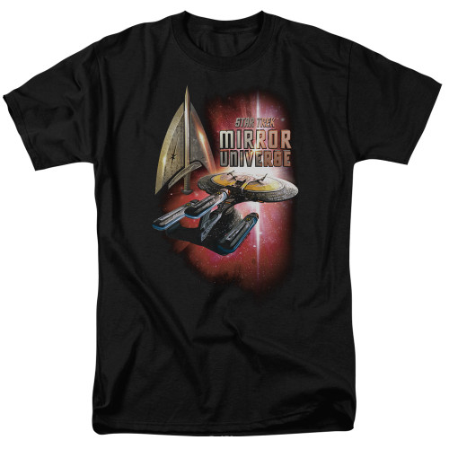 Image for Star Trek the Next Generation Mirror Universe T-Shirt - Mirror Enterprise