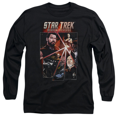 Image for Star Trek the Next Generation Mirror Universe Long Sleeve Shirt - Panels