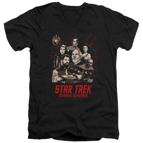 Image for Star Trek the Next Generation Mirror Universe V Neck T-Shirt - Poster