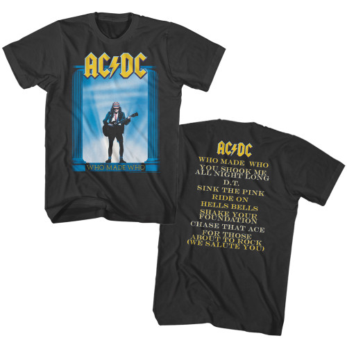 AC/DC T-Shirt - Who Made Who Album Classic