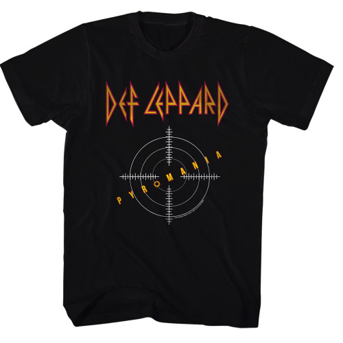 Image for Def Leppard T-Shirt - Classic Pyromania Album Cover