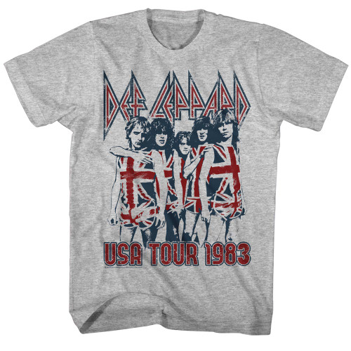 Image for Def Leppard T-Shirt - USA Tour 1983