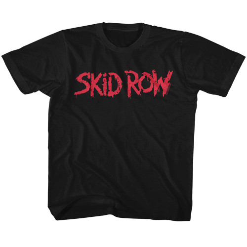Image for Skid Row Red Logo Youth T-Shirt