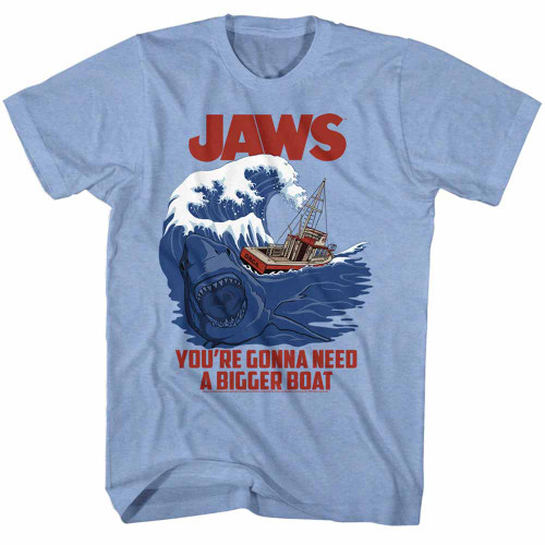 Image for Jaws T-Shirt - Swell Text