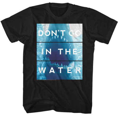 Image for Jaws T-Shirt - Don't Go in the Water Block