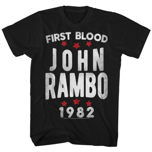 Image for Rambo T-Shirt - Stars