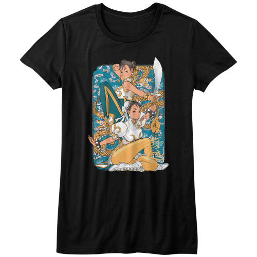 Image for Street Fighter Girls T-Shirt - Dual Chun Li