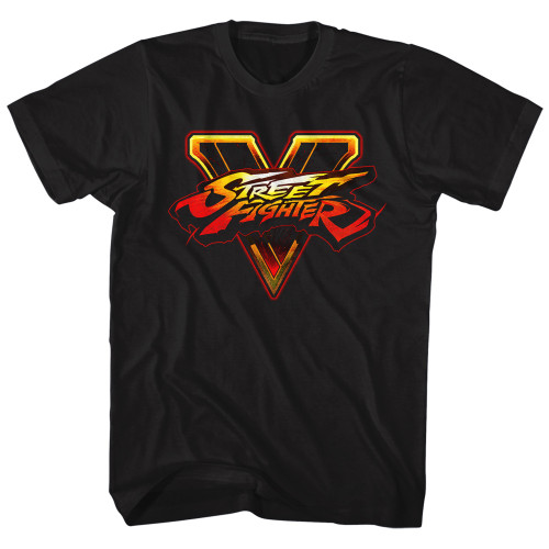Image for Street Fighter T-Shirt - SFV Logo