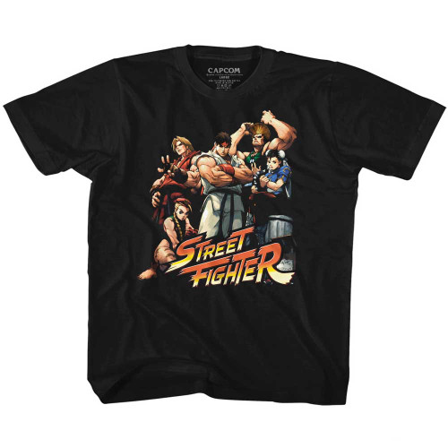 Image for Street Fighter Cool Kids Youth T-Shirt