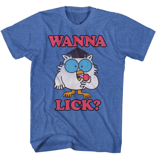 Image for Tootsie Roll Heather T Shirt - Wanna Lick?