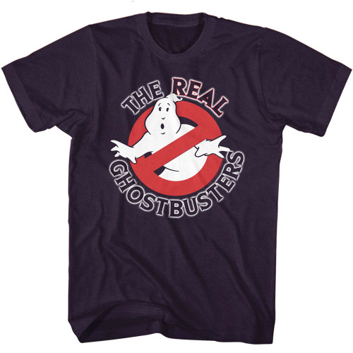Image for The Real Ghostbusters T-Shirt - Real GB Logo