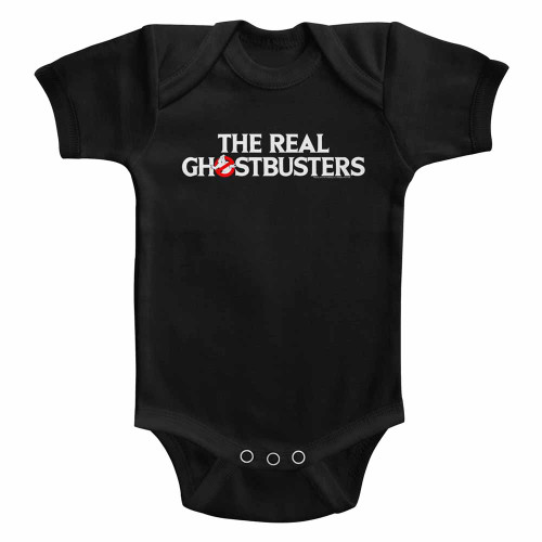 Image for The Real Ghostbusters Logo Infant Baby Creeper