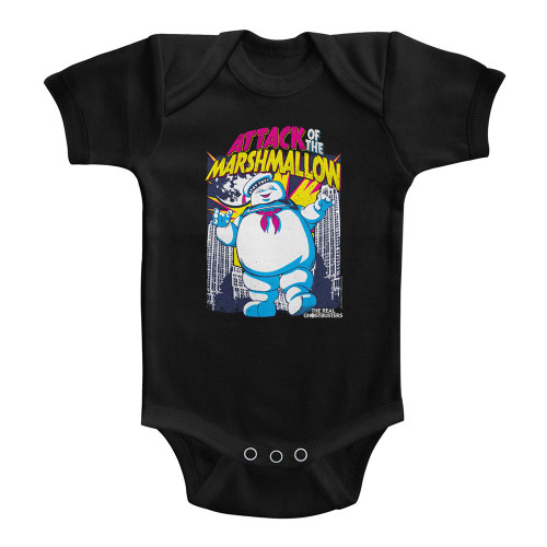 Image for The Real Ghostbusters Marshmallow Attacks Infant Baby Creeper