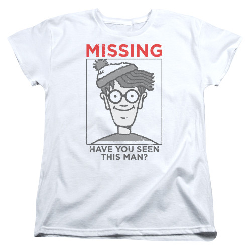 Image for Where's Waldo Womans T-Shirt - Missiong