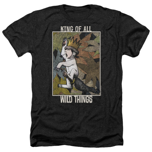 Image for Where the Wild Things Are Heather T-Shirt - King of All Wild Things