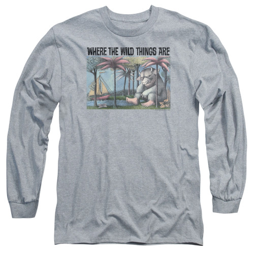 Image for Where the Wild Things Are Long Sleeve Shirt - Cover Art