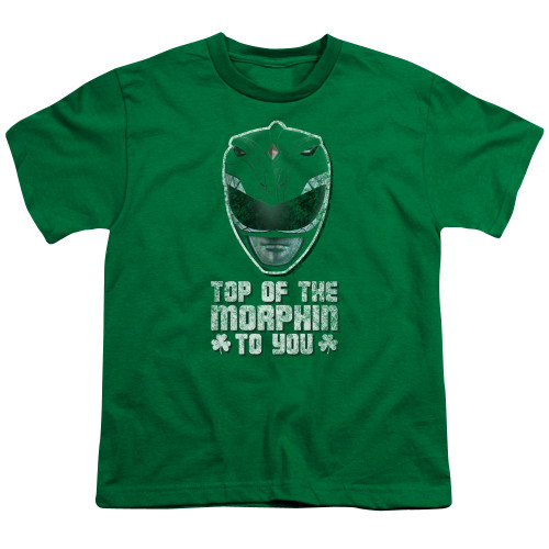 Image for Mighty Morphin Power Rangers Youth T-Shirt - Top of the Morphin to You