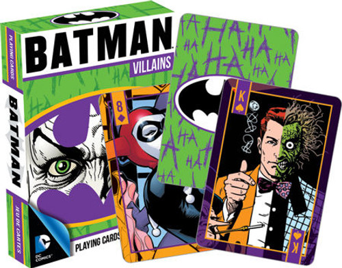 Batman Villains DC Playing Cards