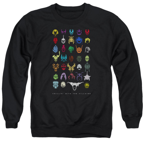 Image for Mighty Morphin Power Rangers Crewneck - Villains