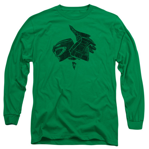 Image for Mighty Morphin Power Rangers Long Sleeve Shirt - Green