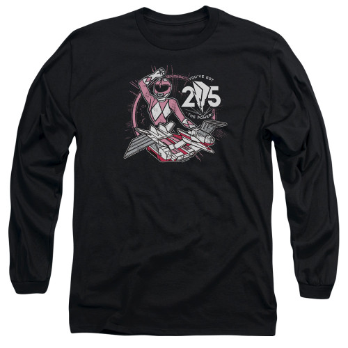 Image for Mighty Morphin Power Rangers Long Sleeve Shirt - Pink 25