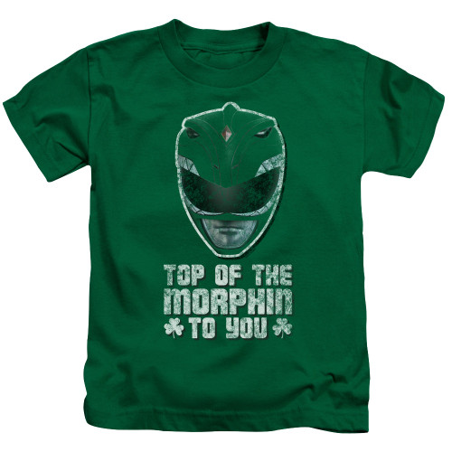 Image for Power Rangers Kids T-Shirt - Top of the Morphin to You