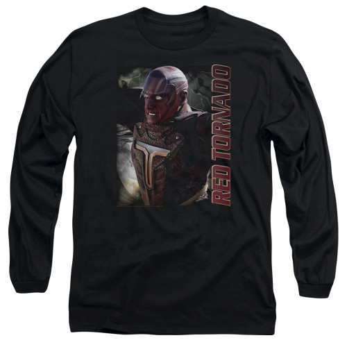 Image for Supergirl Long Sleeve T-Shirt - Red Tornado