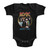 Image for AC/DC Highway to Hell Tricolor Infant Baby Creeper