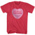 Image for Saved by the Bell Heather T-Shirt - Kelly Candy Heart Image for Saved by the Bell Heather T-Shirt - Kelly Candy Heart