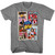 Image for Saved by the Bell Heather T-Shirt - Scrapbook