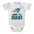 Image for Andre the Giant Future Wrestler Infant Baby Creeper
