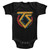 Image for Twisted Sister Vintage Logo Infant Baby Creeper