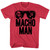 Image for Macho Man Heather T-Shirt - Ooold School on Red Image for Macho Man Heather T-Shirt - Ooold School on Red