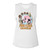 Image for Pink Floyd Circle Pig Ladies Muscle Tank Top