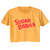 Tootsie Roll Sugar Babies Ladies Short Sleeve Crop Top Tootsie Roll Sugar Babies Ladies Short Sleeve Crop Top