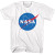 NASA T Shirt - White Meatball Logo