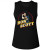 Bon Scott Gold Name Ladies Muscle Tank Top