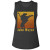 John Wayne Rearing Horse Ladies Muscle Tank Top