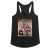 Pink Floyd Squares Juniors Racerback Tank Top Pink Floyd Squares Juniors Racerback Tank Top