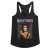 Whitney Houston Every Woman Stacked Racerback Juniors Tank Top