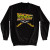 Back to the Future Long Sleeve Sweatshirts - Classic Tire Tracks