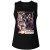 Bela Lugosi Bat Transformation Ladies Muscle Tank Top