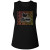 Woodstock Live and Let Live Gradient Ladies Muscle Tank Top