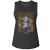 AC/DC Fire and Guitar Ladies Muscle Tank Top